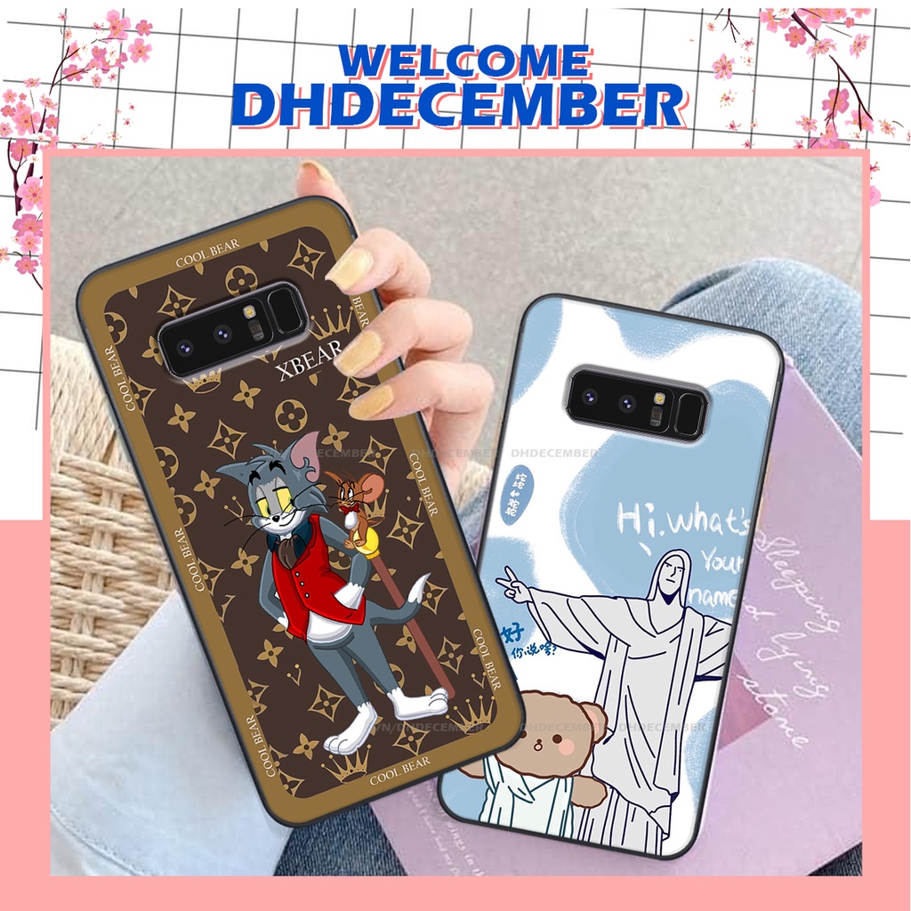 Ốp lưng Samsung Galaxy NOTE 8 in hình 3D  doll@ siêu chất - nhân vật H.OẠT H.ÌNH