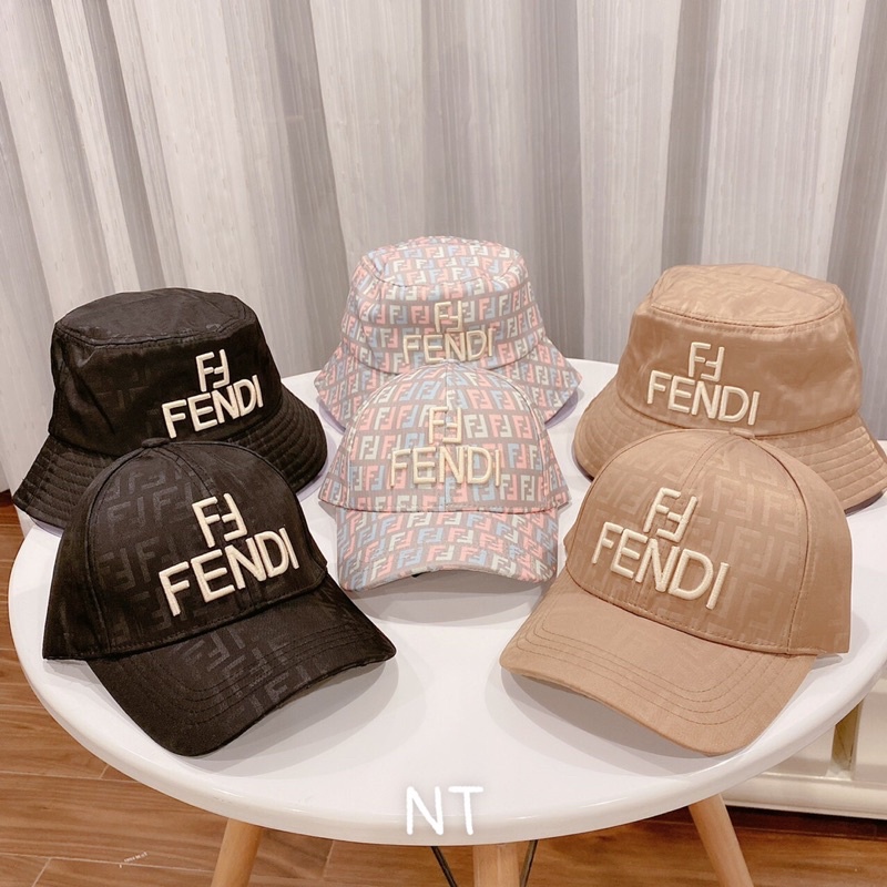 Nón Bucket & lưỡi trai Fendi