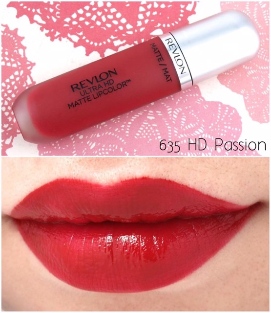 Son kem li Revlon Ultra HD Matte Lip Color (chuẩn Mỹ)