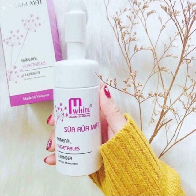 Sữa Rửa Mặt Mwhite