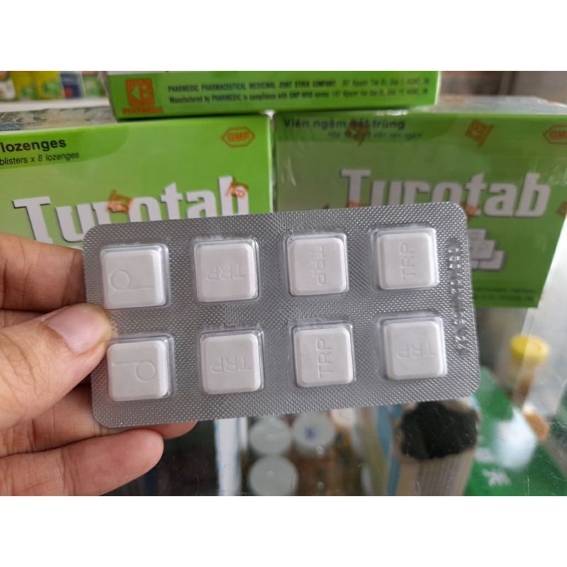Viên ngậm TYROTAB hộp 80 viên