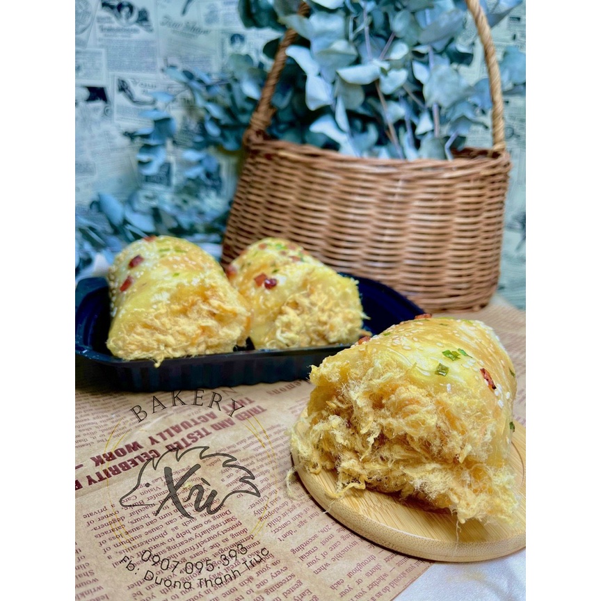 CHÀ BÔNG HEO BÔNG VÀNG NHẠT _ PHONG TRẦN FOOD_CHÀ BÔNG LÀM BÁNH