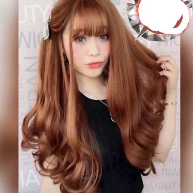 Tóc giả nguyên đầu cao cấp