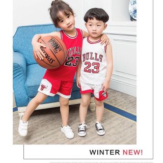 Sumikid chào bộ thun sát nách bull 23 ngầu cho bé trai bé gái