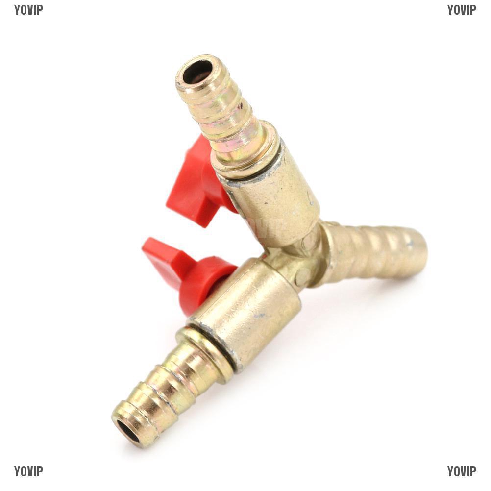 Van chia gas dầu kiểu chữ Y 3/8" 10mm