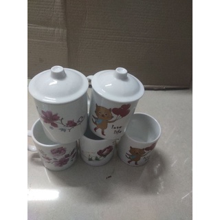 cốc sứ có nắp Bát tràng