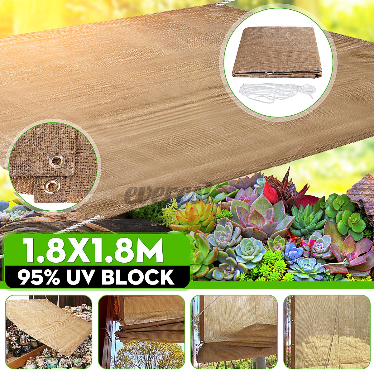 Bạt Che Nắng Chống Tia Uv 95%