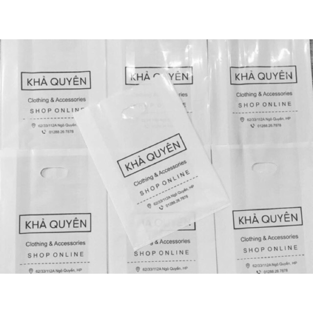 Túi Nilon hàng bóng đẹp  * Chất liệu PE