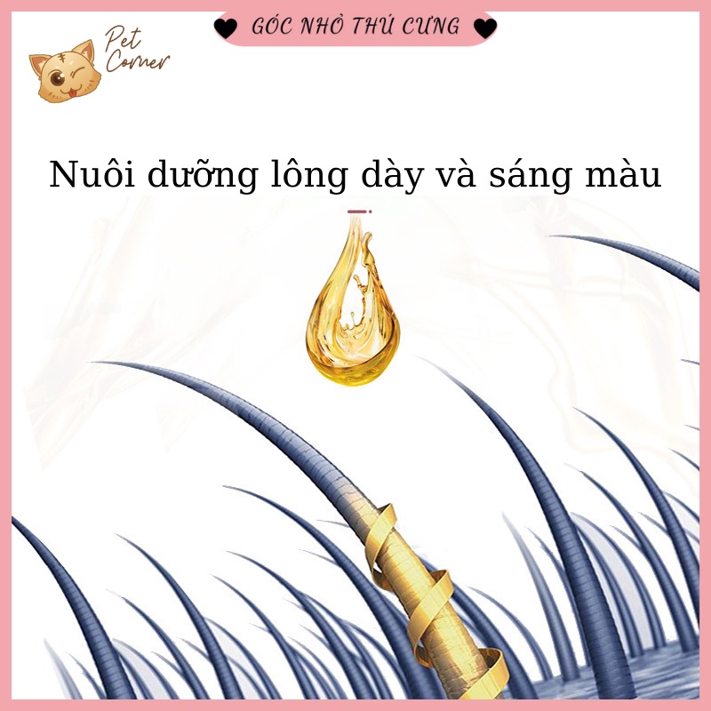 Viên uống giải độc gan Borammy mượt lông, dưỡng lông cho chó mèo