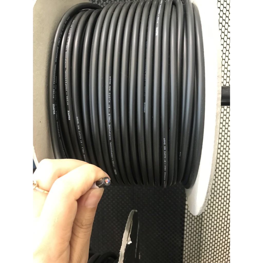 Dây tín hiệu 3 lõi chống nhiễu cao cấp MY206SW Klotz  – Hàng Chính Hãng