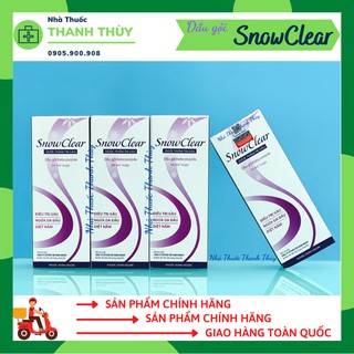 🅳🅰🆃🅴 𝟮𝟬𝟮𝟰 DẦU GỘI SNOW CLEAR [Chai 50ml] Dầu Gội Kháng Nấm, Chống Gàu Và Chống Ngứa Da Đầu