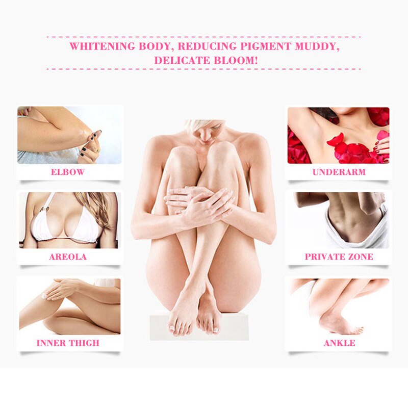 Kem Làm Trắng Hồng Da Vùng Dưới Cánh Tay/Vùng Kín/Vùng Kín Cho Nữ