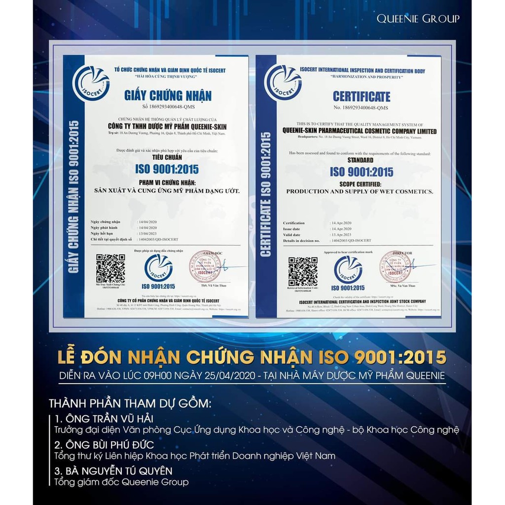 KEM BODY TRẮNG DA QUUENIE TẶNG KÍCH TRẮNG HUYẾT THANH | BigBuy360 - bigbuy360.vn