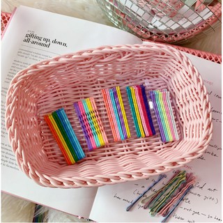 Set 10 Ghim Tóc Hàn Quốc Đủ Sắc Màu.
