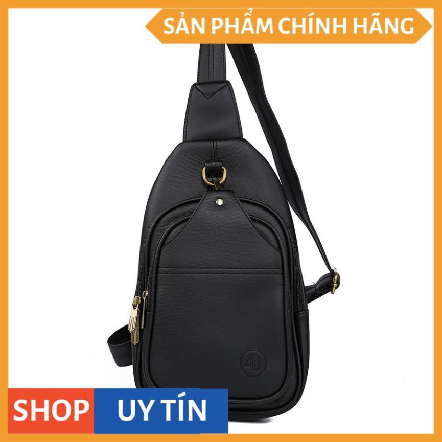 Túi Đeo Chéo Trước Ngực 4U Da Tổng Hợp Cá Tính BA417 | BigBuy360 - bigbuy360.vn