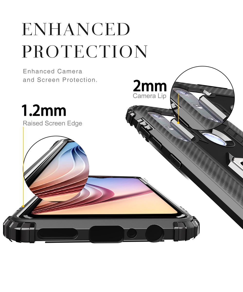 Ốp Lưng Có Nhẫn Đỡ Từ Tính 3c Cho Samsung Galaxy A11 | BigBuy360 - bigbuy360.vn