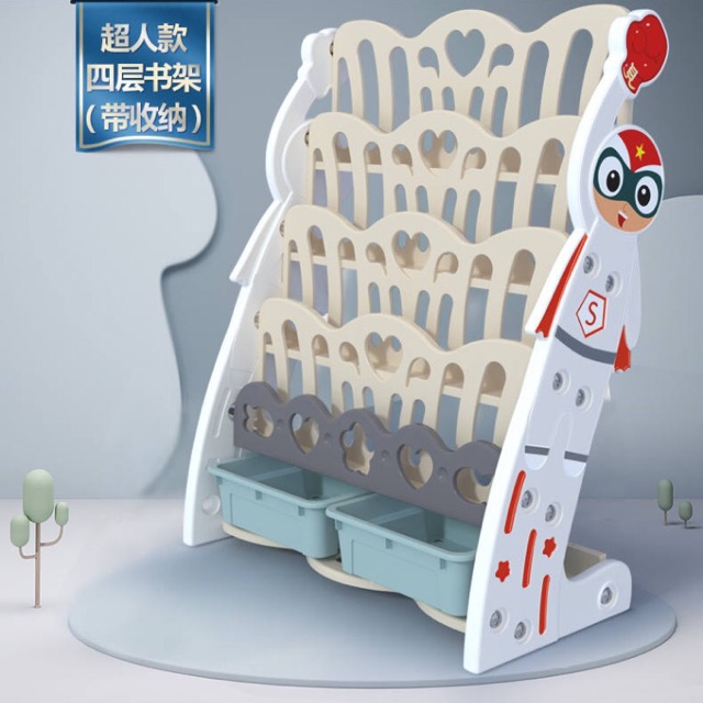 Kệ sách trẻ em siêu nhân