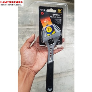 10″ mỏ lết cán bọc nhựa 5 lỗ fulco fb10