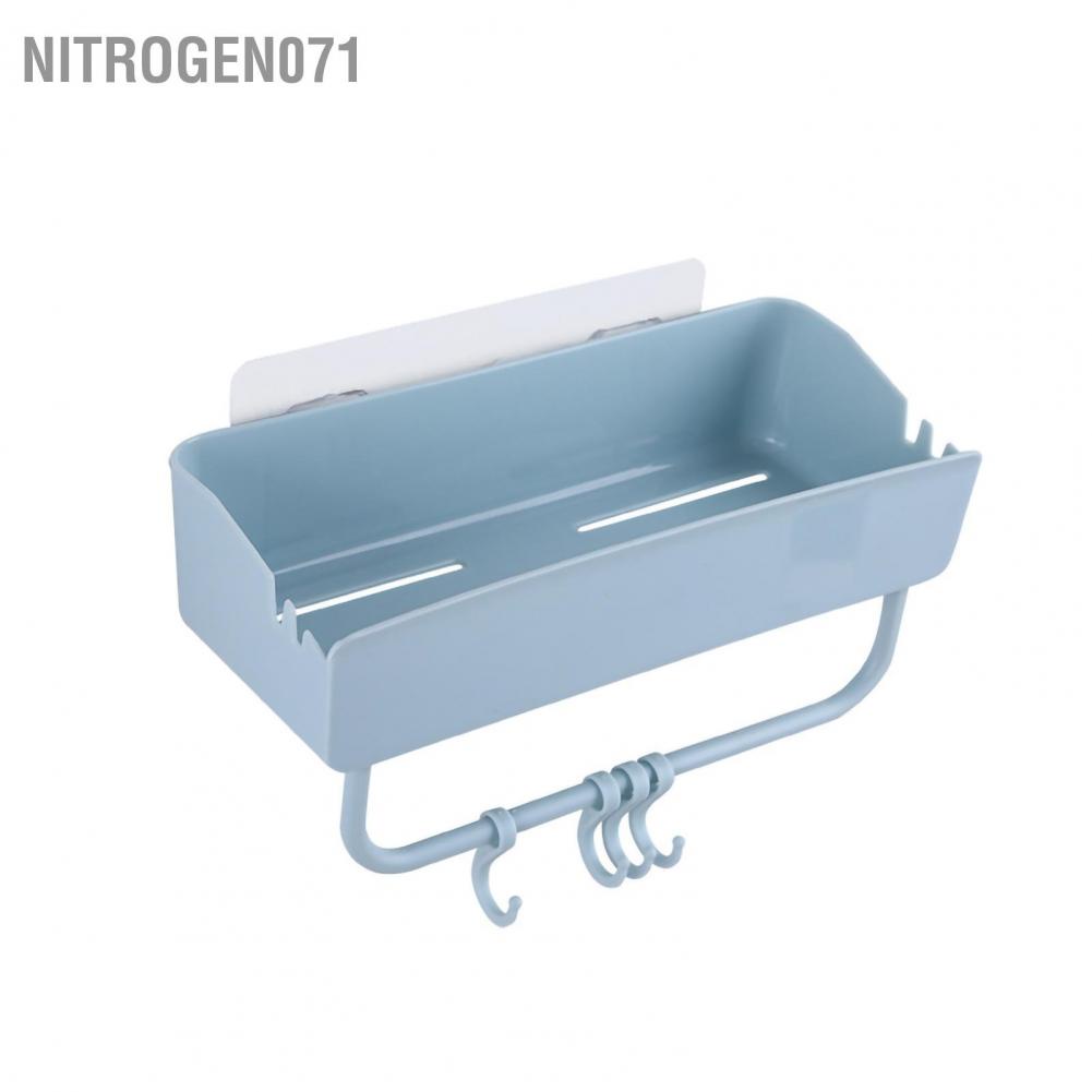 Nitrogen071 Kệ góc nhà tắm giá đựng đồ nhà vệ sinh dán tường siêu chắc nhựa 2 lớp chịu lực