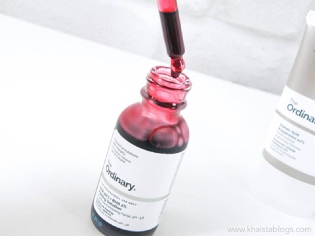 Tẩy da chết AHA 30% + BHA 2% Peeling Solution The Ordinary