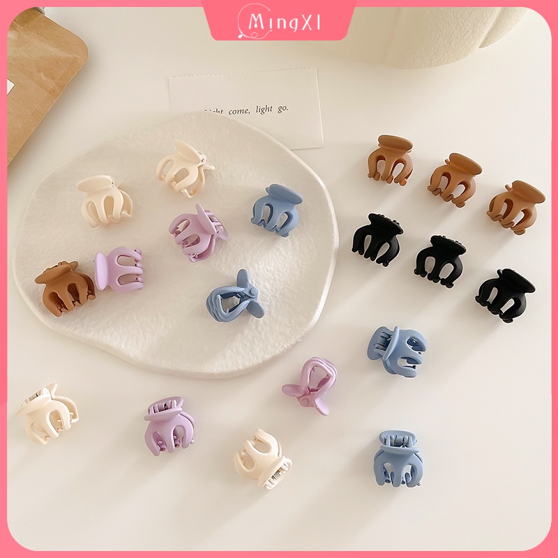 Set 10/20/30 Kẹp Tóc Mini Màu Sắc Ngọt Ngào Phong Cách Hàn Quốc Xinh Xắn Cho Nữ