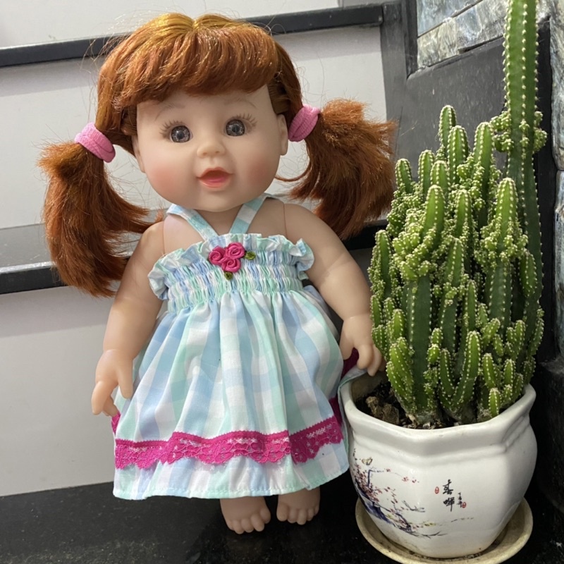 Đầm dành cho búp bê Baby Alive THÍCH ĂN  MÌ  và bé 12 INCH =cao 30cm.