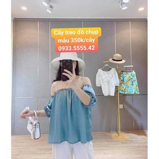 CÂY TREO MẪU có quấn mút chống trầy [ FREE SHIP-RẺ]  - CÂY TREO ĐỒ LIVETREAM - CÂY MẪU CHỤP ẢNH-Bao đẹp