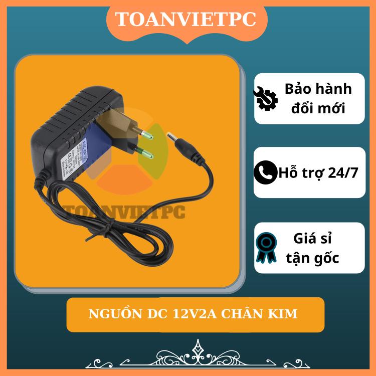 Nguồn 12v2a 3.5, adapter 12v-2a chân kim