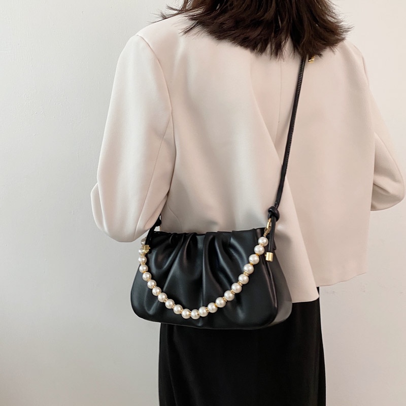 Túi Đeo Vai Màu Trơn Thời Trang Đơn Giản Cho Nữ