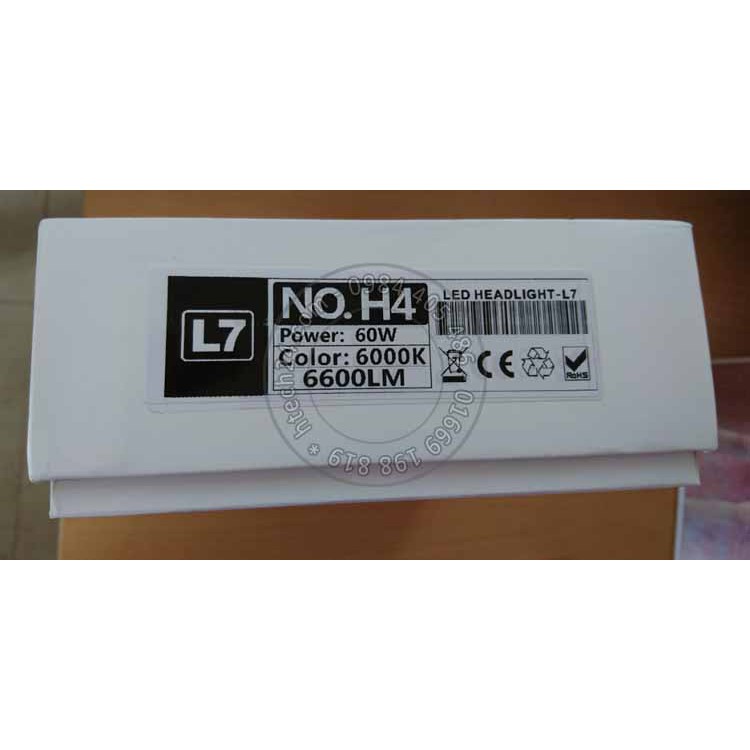 Đèn Pha Xe Máy Led Cree XHP70 L7