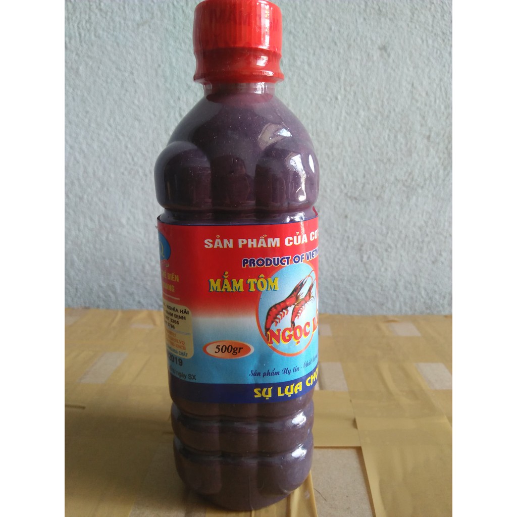 CHAI 500g MẮM TÔM BẮC THƠM NGON ĐẶC BIỆT