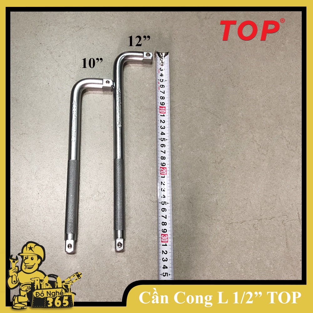 Cần siết đầu cong chữ L 1/2" dài 12"  TOP
