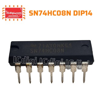 1 con ic sn74hc08n dip14