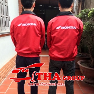 Áo Gió Honda 2 Mặt Đỏ Đen Cao Cấp