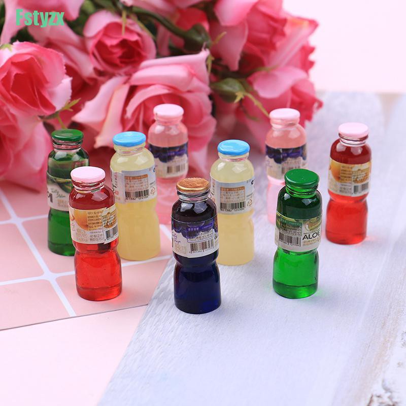 fstyzx 2Pcs dollhouse miniature drink props korean drinks miniature ornaments