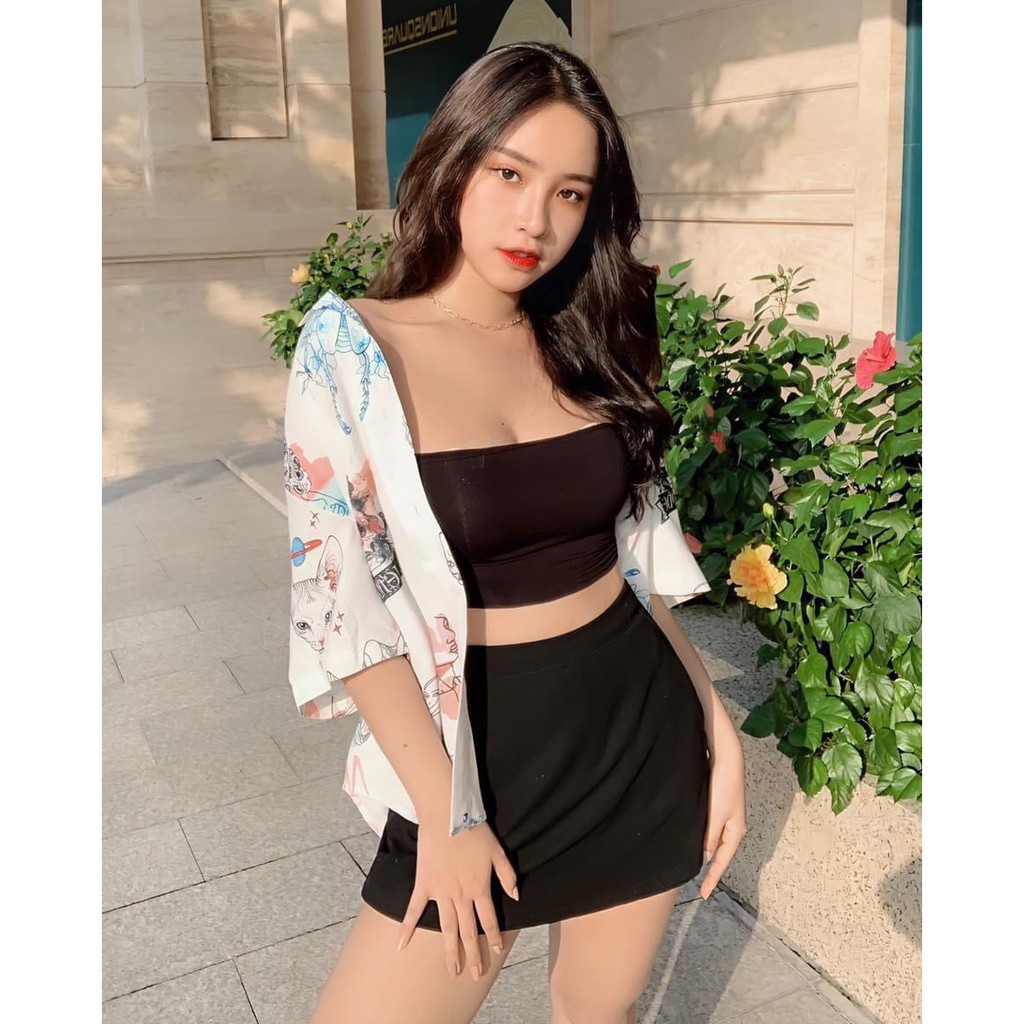 [FULLTAG CHÍNH HÃNG] Áo Sơmi  MÈO CRAYON SS1 FULLTAG | Sơ Mi Lụa Mềm CNK 100% | CHUẨN CAO CẤP 1:1 LOCAL BRAND