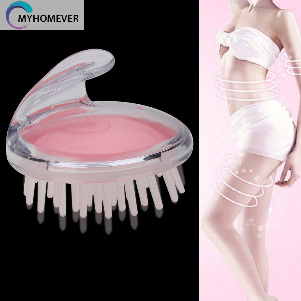 [Hàng mới về] Bàn chải gội đầu massage bằng silicone chất lượng