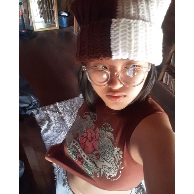NÓN LEN BEANIE Y2K HAI MÀU HOT TREND
