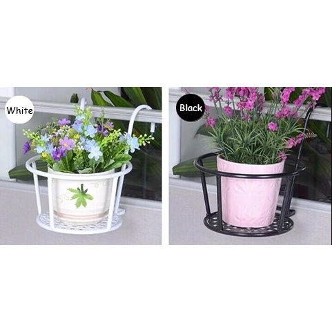 Giỏ Sắt Treo Chậu Hoa Ban Công Chuyên Treo Chậu Hoa, Cây Kiểng