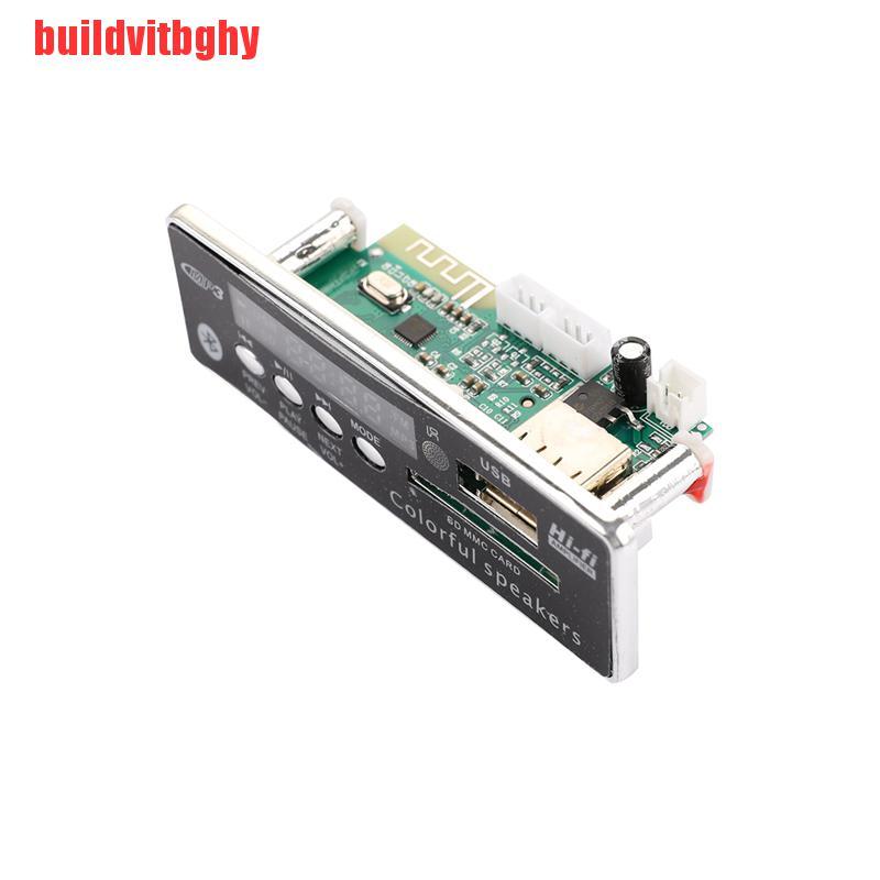 {buildvitbghy}BT SD USB FM Aux Radio MP3 Player Integrated Car USB Bluetooth MP3 Decoder Board IHL