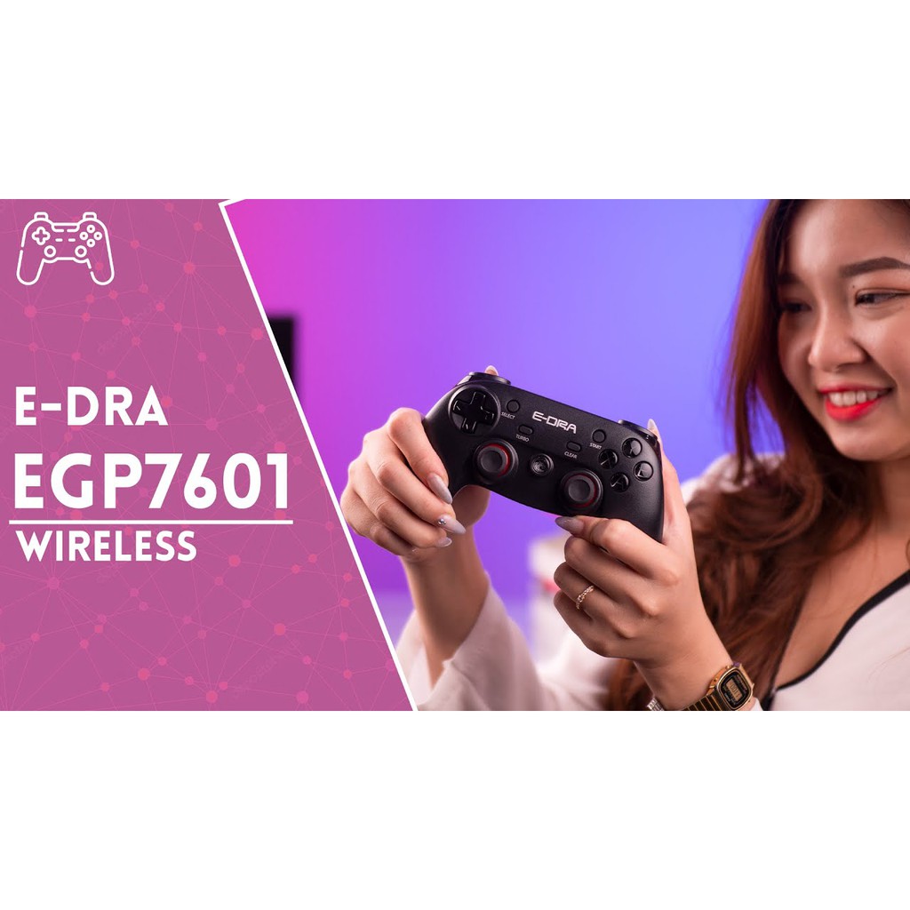 Tay cầm game E-Dra EGP7601 Wireless | WebRaoVat - webraovat.net.vn