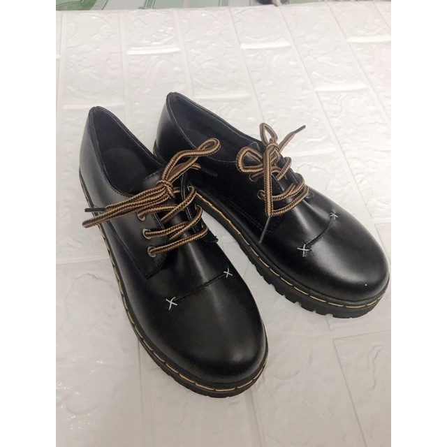 Giày ulzzang dây nâu Hàng quảng châu | BigBuy360 - bigbuy360.vn