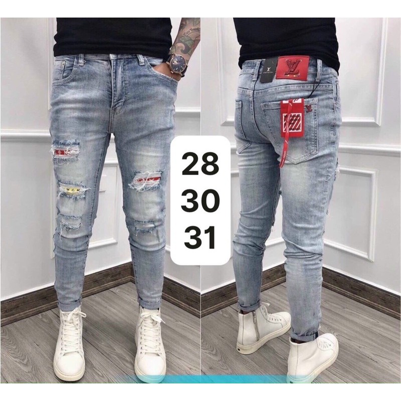 Jean nam kiểu rách