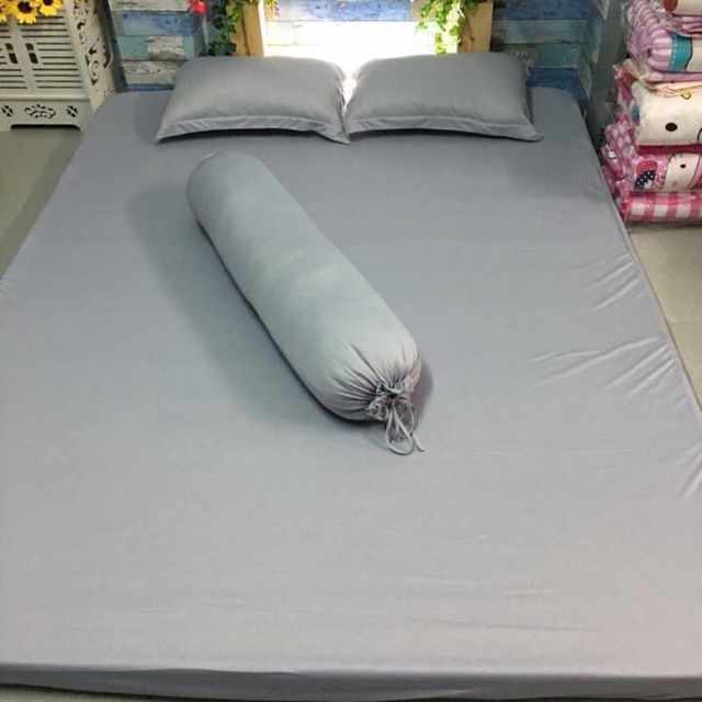 Drap thun 1 màu không áo gối | BigBuy360 - bigbuy360.vn