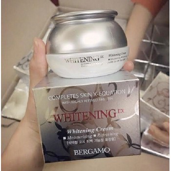 Kem dưỡng trắng giảm tàn nhang Bergamo Whitening Ex Cream Hàn Quốc 50ml