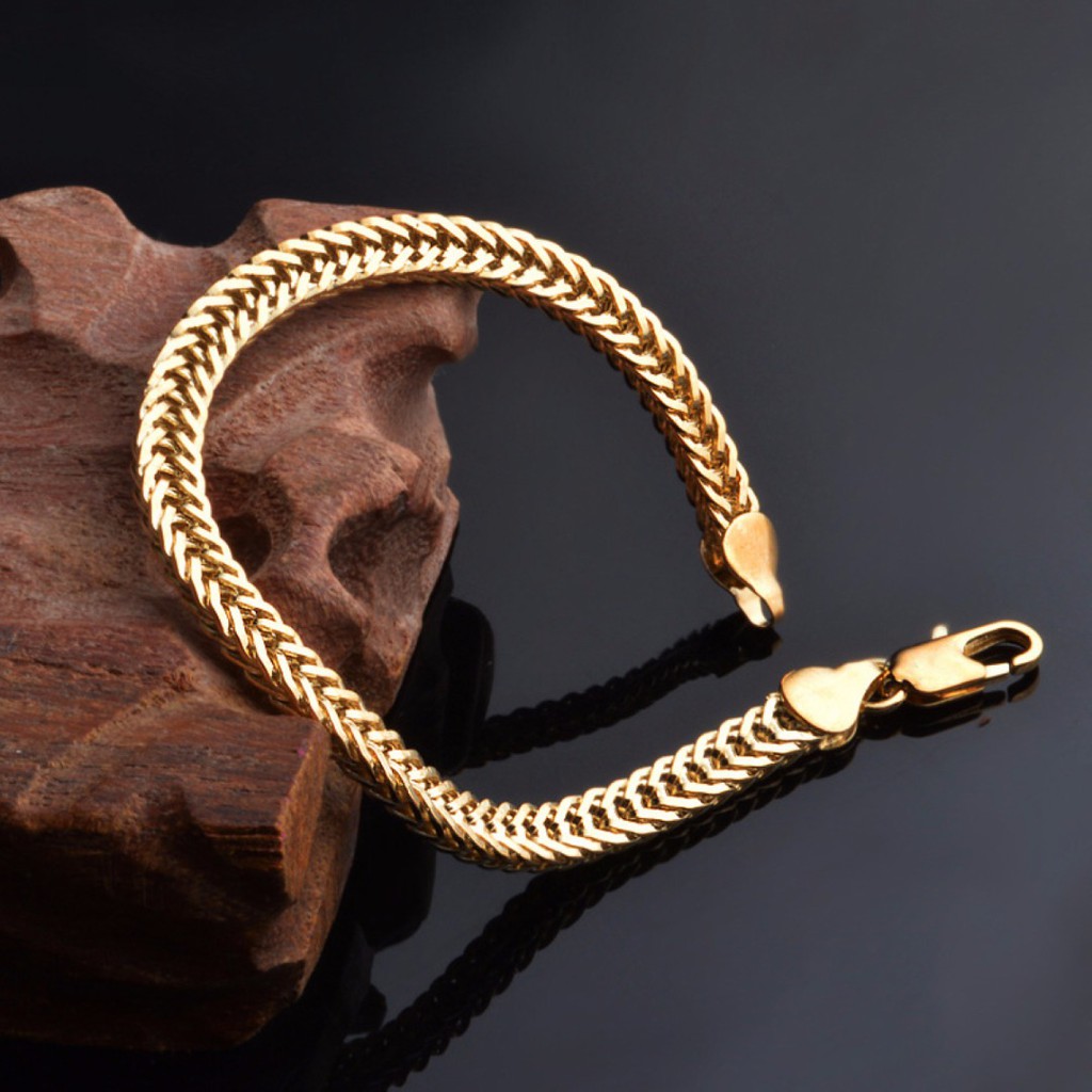 Vòng tay mạ vàng 18K sang trọng dành cho nữ