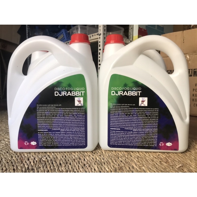 Dầu tạo khói DJRABBIT Can 4.5L Tiêu Chuẩn , nước khói thơm DJ || Dung Dịch máy khói sân khấu, tiệc cưới