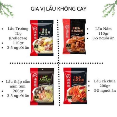 Gia vị lẩu Haidilao vị cay tê tiêu xanh 150g - Cốt lẩu Tứ Xuyên đã nêm chuẩn vị - Hansik Kitchen