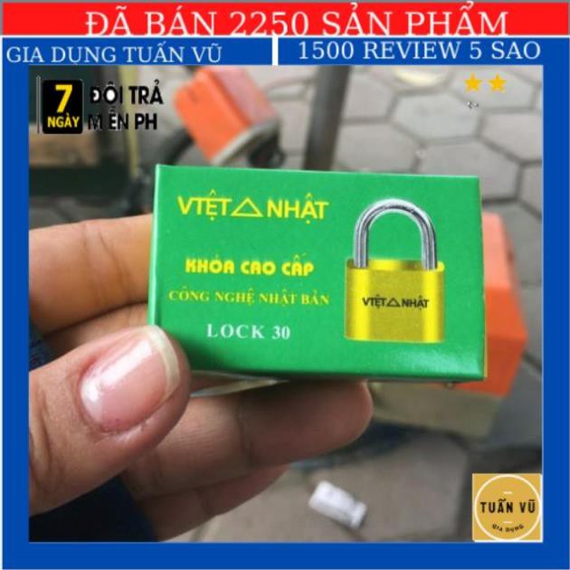 [ Free ship ]  Ổ khóa mini Việt Nhật Lock 30 - 60 mm