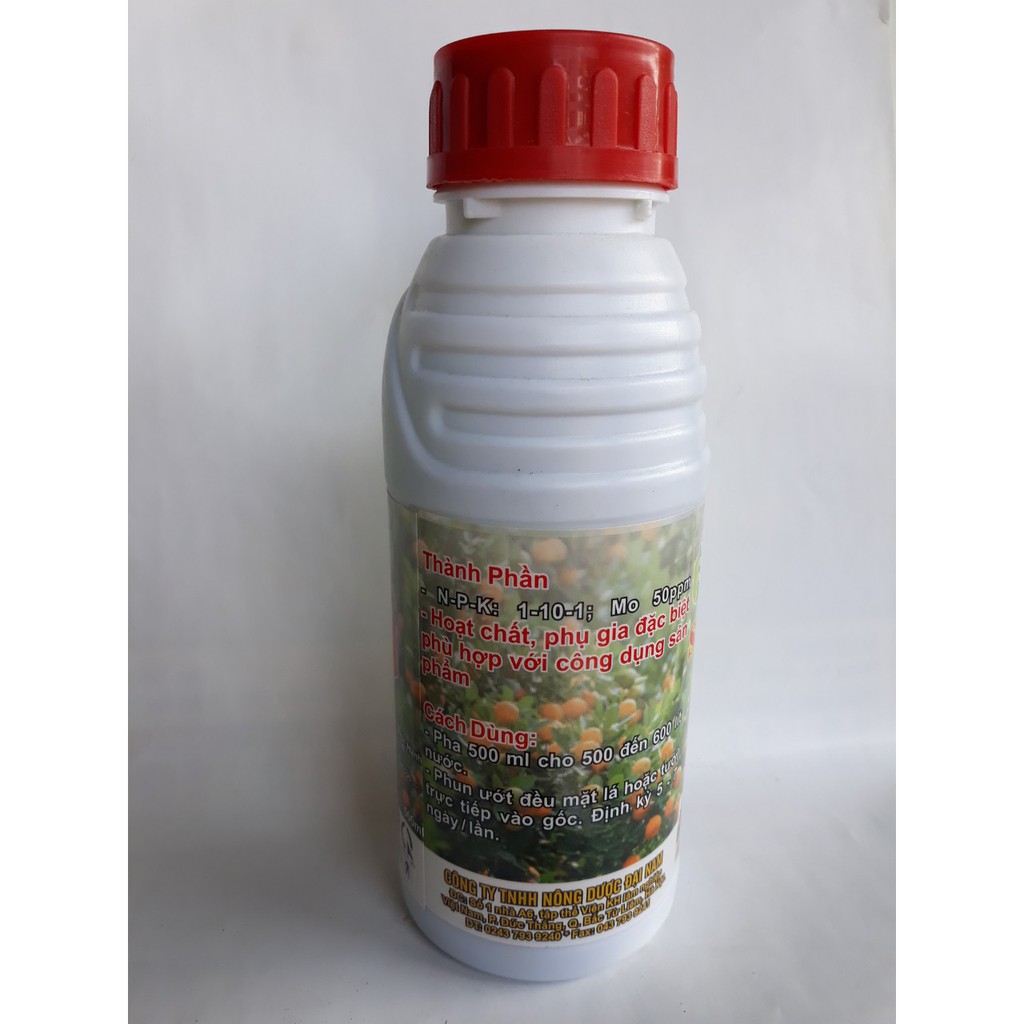 Phân bón lá DANA 08 Siêu Lân Xanh 500ml ra dễ cực mạnh, bật chồi, xanh lá, mướt lá, giải độc, chống rét, chống úng